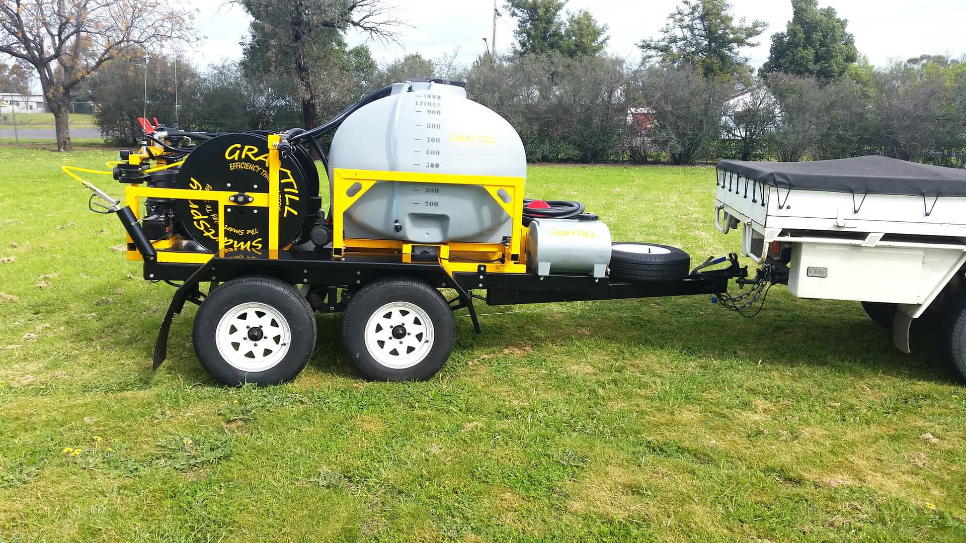 Single & Twin Reel Sprayers - Cut your Spraying time in Half!